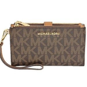 Michael Kors Jet Set Travel double Zip Wristlet